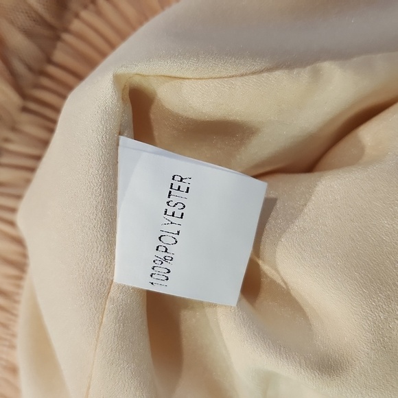 Peach Tulle Maxi Skirt - Picture 6 of 7